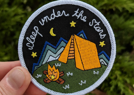 Camping-opstrijkbare patches